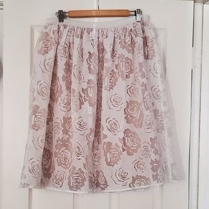 Piper & Scoot Rose Skirt